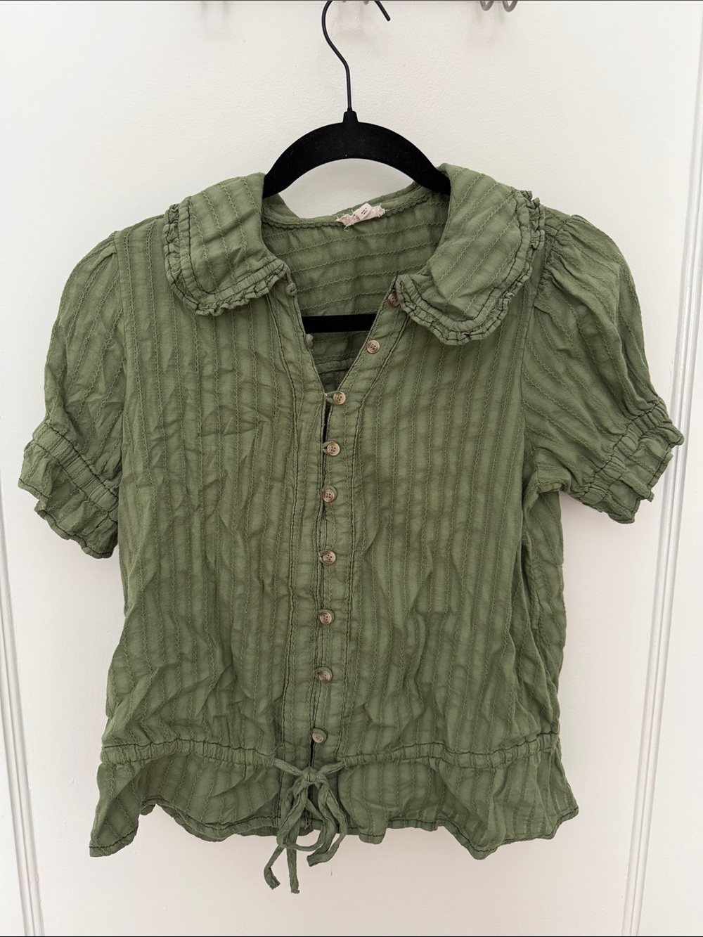 Pilcro Anthropologie Women’s Green Blouse